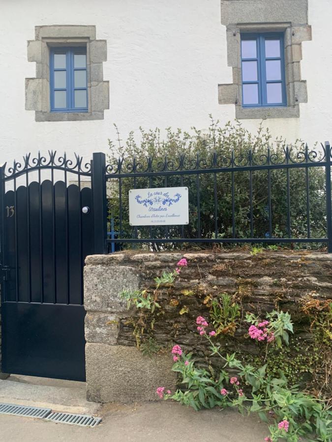 Hotel La Cour Des Ursulines Josselin Exteriér fotografie