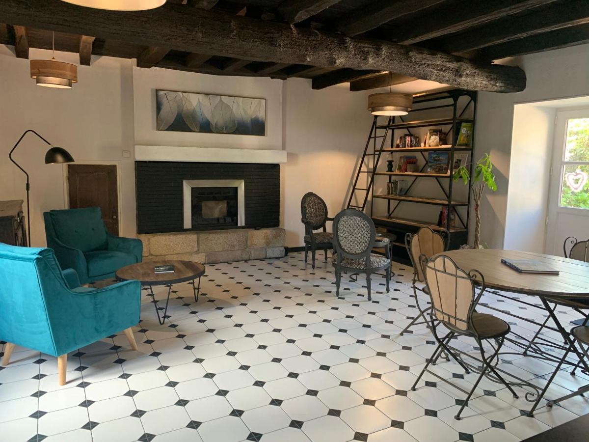 Hotel La Cour Des Ursulines Josselin Exteriér fotografie